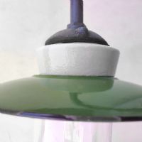 Ingrandisci l'immagine Lampada industriale da parete ungherese vintage D23 - miniatura 8