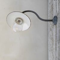 Ingrandisci l'immagine Lampada industriale da parete ungherese vintage D23 - miniatura 9