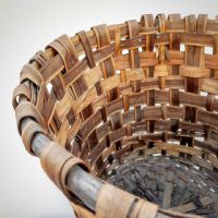 Miniatura dell'articolo Cesta in legno di castagno vintage - Oggetto n.122