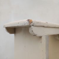 Ingrandisci l'immagine Miniatura dell'articolo Sgabello rurale vintage Sgabello rurale di campagna vintage n.358