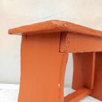 Ingrandisci l'immagine Miniatura dell'articolo Sgabello rurale vintage Sgabello rurale di campagna vintage n.360