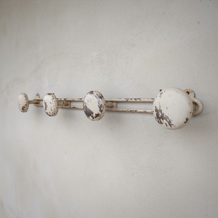 Passa il mouse sull'immagine per ingrandire Appendiabiti da parete francese vintage - foto 5