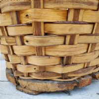 Miniatura dell'articolo Cesta in legno raccolta delle olive vintage - Oggetto n.124