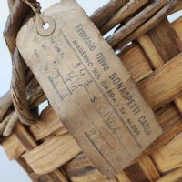 Miniatura dell'articolo Cesta in legno raccolta delle olive vintage - Oggetto n.124