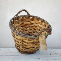Miniatura dell'articolo Cesta in legno raccolta delle olive vintage - Oggetto n.124