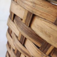 Miniatura dell'articolo Cesta in legno raccolta delle olive vintage - Oggetto n.124