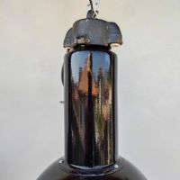Miniatura dell'articolo Lampada industriale a sospensione Lampada industriale a sospensione vintage Elektrosvit D38 n.465