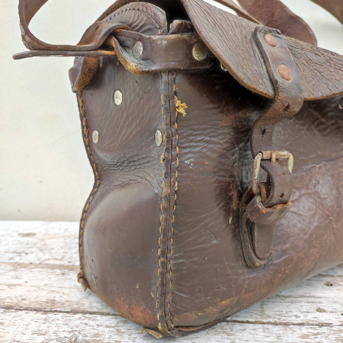 Passa il mouse sull'immagine per ingrandire Borsa da idraulico in cuoio vintage - foto 13