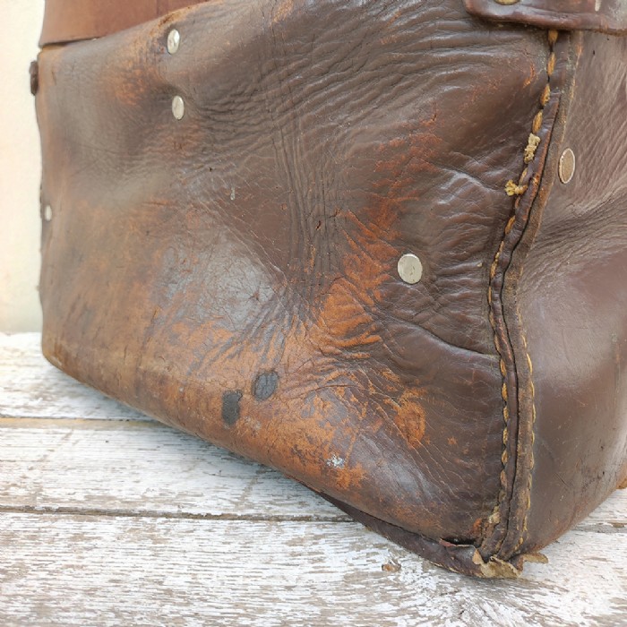 Passa il mouse sull'immagine per ingrandire Borsa da idraulico in cuoio vintage - foto 14