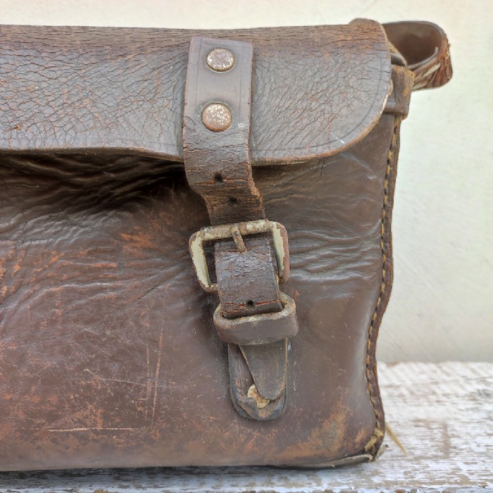 Passa il mouse sull'immagine per ingrandire Borsa da idraulico in cuoio vintage - foto 12