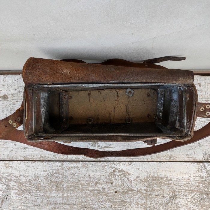 Passa il mouse sull'immagine per ingrandire Borsa da idraulico in cuoio vintage - foto 9