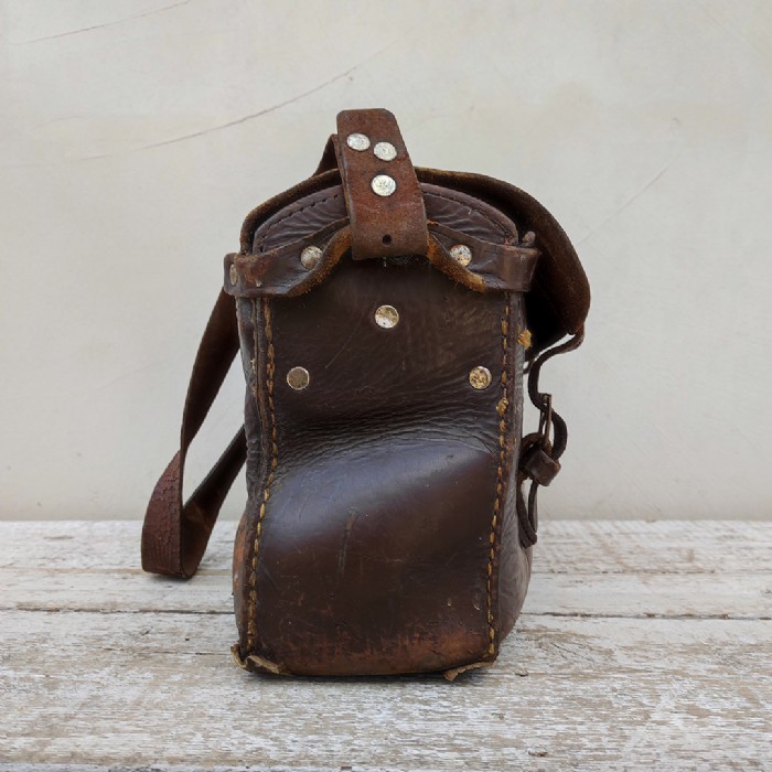Passa il mouse sull'immagine per ingrandire Borsa da idraulico in cuoio vintage - foto 4