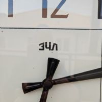 Miniatura dell'articolo Orologio industriale da parete Orologio industriale sovietico quarzo vintage n.448