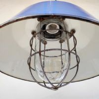 Miniatura dell'articolo Lampada industriale vintage anti-esplosione Ungherese a sospensione - Oggetto n.44