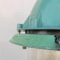 Ingrandisci l'immagine Lampada industriale a sospensione vintage ex Unione Sovietica CCCP - miniatura 8