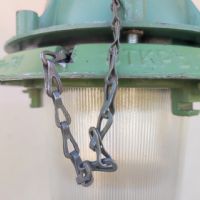 Ingrandisci l'immagine Lampada industriale a sospensione vintage ex Unione Sovietica CCCP - miniatura 9