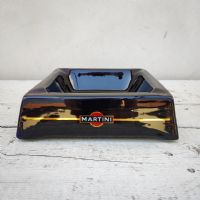 Miniatura dell'articolo Posacenere Martini in ceramica blu Vintage - Oggetto n.169