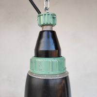 Miniatura dell'articolo Lampada industriale a sospensione Lampada industriale a sospensione vintage ex Unione Sovietica CCCP D37 n.399