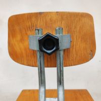 Miniatura dell'articolo Sedia sgabello industriale Sedia sgabello industriale vintage n.429