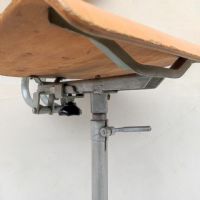 Miniatura dell'articolo Sedia sgabello industriale Sedia sgabello industriale vintage n.429