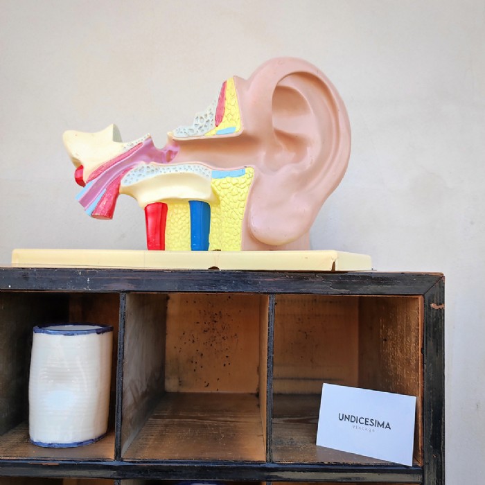 Passa il mouse sull'immagine per ingrandire Casellario industriale in legno vintage - foto 16