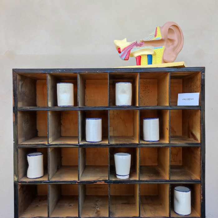 Passa il mouse sull'immagine per ingrandire Casellario industriale in legno vintage - foto 15
