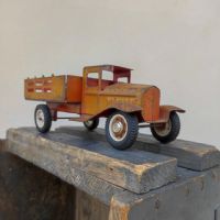 Ingrandisci l'immagine Miniatura dell'articolo Giocattoli Giocattolo Pick-up Ford in lamiera 1958 n.350