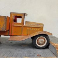 Ingrandisci l'immagine Miniatura dell'articolo Giocattoli Giocattolo Pick-up Ford in lamiera 1958 n.350