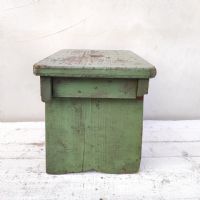 Ingrandisci l'immagine Miniatura dell'articolo Sgabello industriale Sgabello industriale in legno vintage n.379