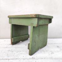 Ingrandisci l'immagine Miniatura dell'articolo Sgabello industriale Sgabello industriale in legno vintage n.379