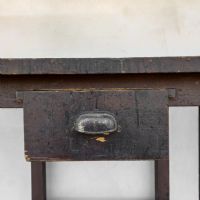 Ingrandisci l'immagine Miniatura dell'articolo Tavolo da lavoro Banchetto da calzolaio vintage n.449