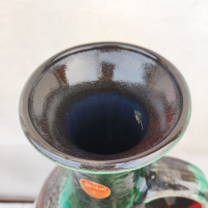 Passa il mouse sull'immagine per ingrandire Vaso Fat lava Western Germany vintage - foto 6