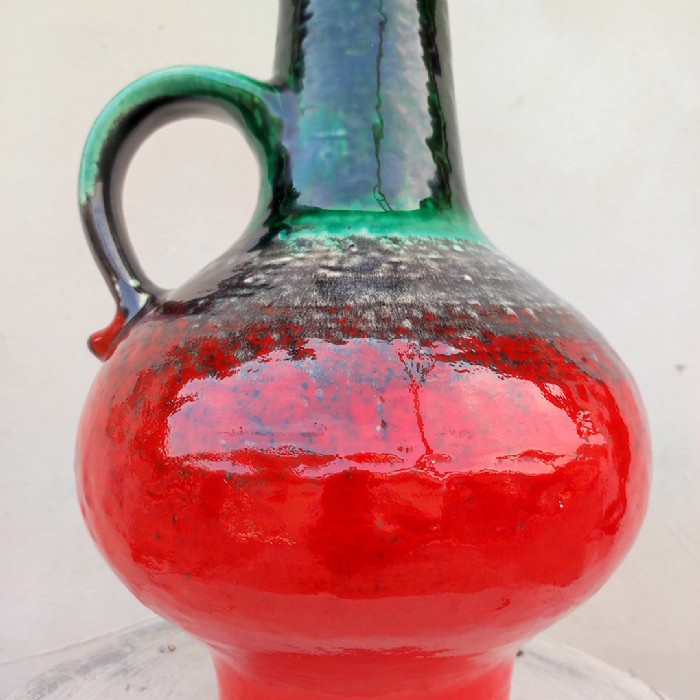 Passa il mouse sull'immagine per ingrandire Vaso Fat lava Western Germany vintage - foto 9
