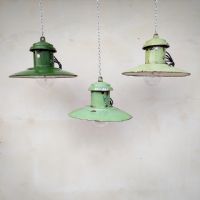 Miniatura dell'articolo Lampada industriale a sospensione vintage - Oggetto n.48