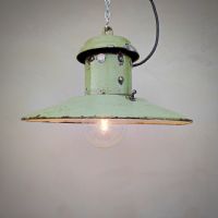Miniatura dell'articolo Lampada industriale a sospensione vintage - Oggetto n.48