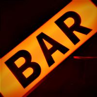 Miniatura dell'articolo Insegna luminosa BAR vintage anni 80 - Oggetto n.51
