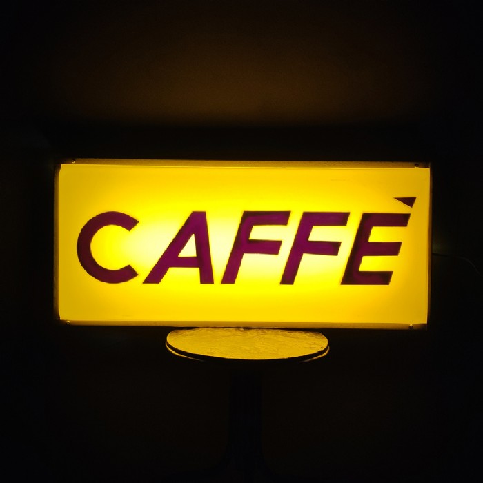 Miniatura dell'articolo Insegna luminosa caffè vintage - Oggetto n.52