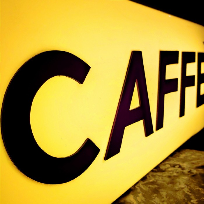 Miniatura dell'articolo Insegna luminosa caffè vintage - Oggetto n.52