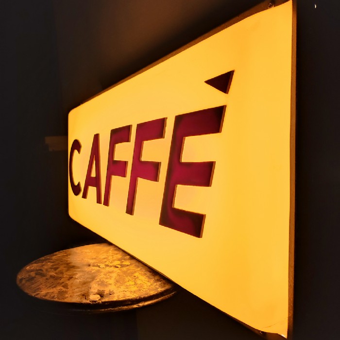 Miniatura dell'articolo Insegna luminosa caffè vintage - Oggetto n.52