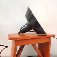 Ingrandisci l'immagine Miniatura dell'articolo Lampada industriale a sospensione Lampade (2) industriali a sospensioni francesi vintage D30 n.363