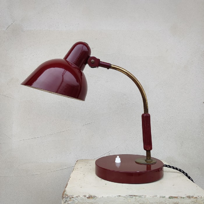 Miniatura dell'articolo Lampada da tavolo ministeriale Siemens Vintage - Oggetto n.201