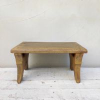 Ingrandisci l'immagine Miniatura dell'articolo Sgabello rurale vintage Sgabello rurale di campagna vintage n.380