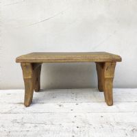 Ingrandisci l'immagine Miniatura dell'articolo Sgabello rurale vintage Sgabello rurale di campagna vintage n.380