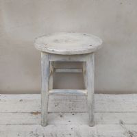 Miniatura dell'articolo  Sgabello rurale di campagna vintage n.410