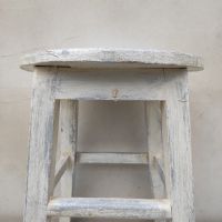 Miniatura dell'articolo  Sgabello rurale di campagna vintage n.410