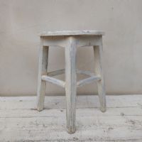 Miniatura dell'articolo  Sgabello rurale di campagna vintage n.410