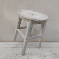 Miniatura dell'articolo  Sgabello rurale di campagna vintage n.410