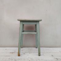 Miniatura dell'articolo Sgabello rurale vintage Sgabello rurale rustico vintage n.411