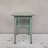 Miniatura dell'articolo Sgabello rurale vintage Sgabello rurale rustico vintage n.411