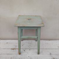 Miniatura dell'articolo Sgabello rurale vintage Sgabello rurale rustico vintage n.411